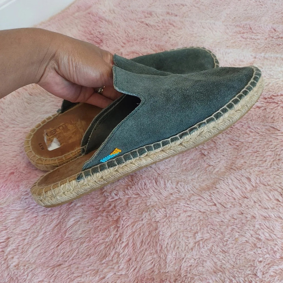 UBUNTU Lamu Mule Handmade Slip-on Espadrille Size 8.5 Women's - Picture 4 of 10